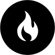 logo burning flame